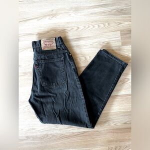Vintage Levi Strauss & Co. 550 women’s Denim Black Jeans Women’s Size 12 Reg S